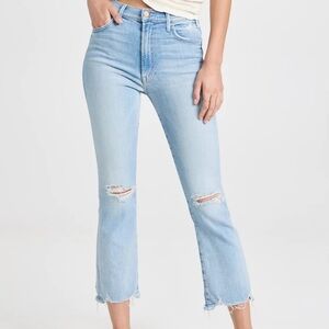 MOTHER Denim Jeans The Hustler Ankle Chew Jean